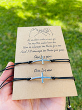 Load image into Gallery viewer, Stainless Steels Cross Friendship Matching bracelets