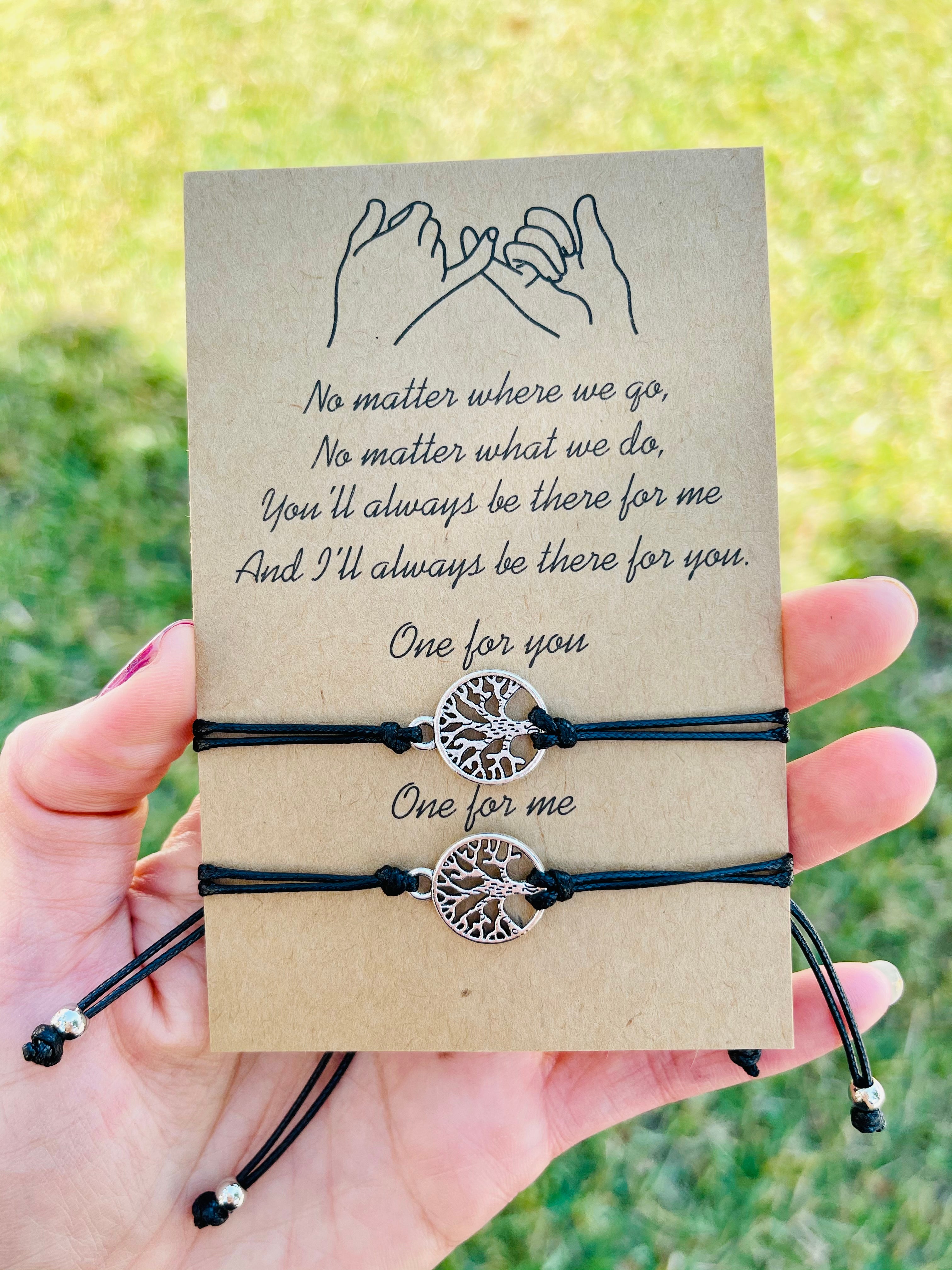Life tree Friendship Matching bracelets