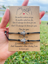 Load image into Gallery viewer, Sea Turtle Friendship Marching bracelets
