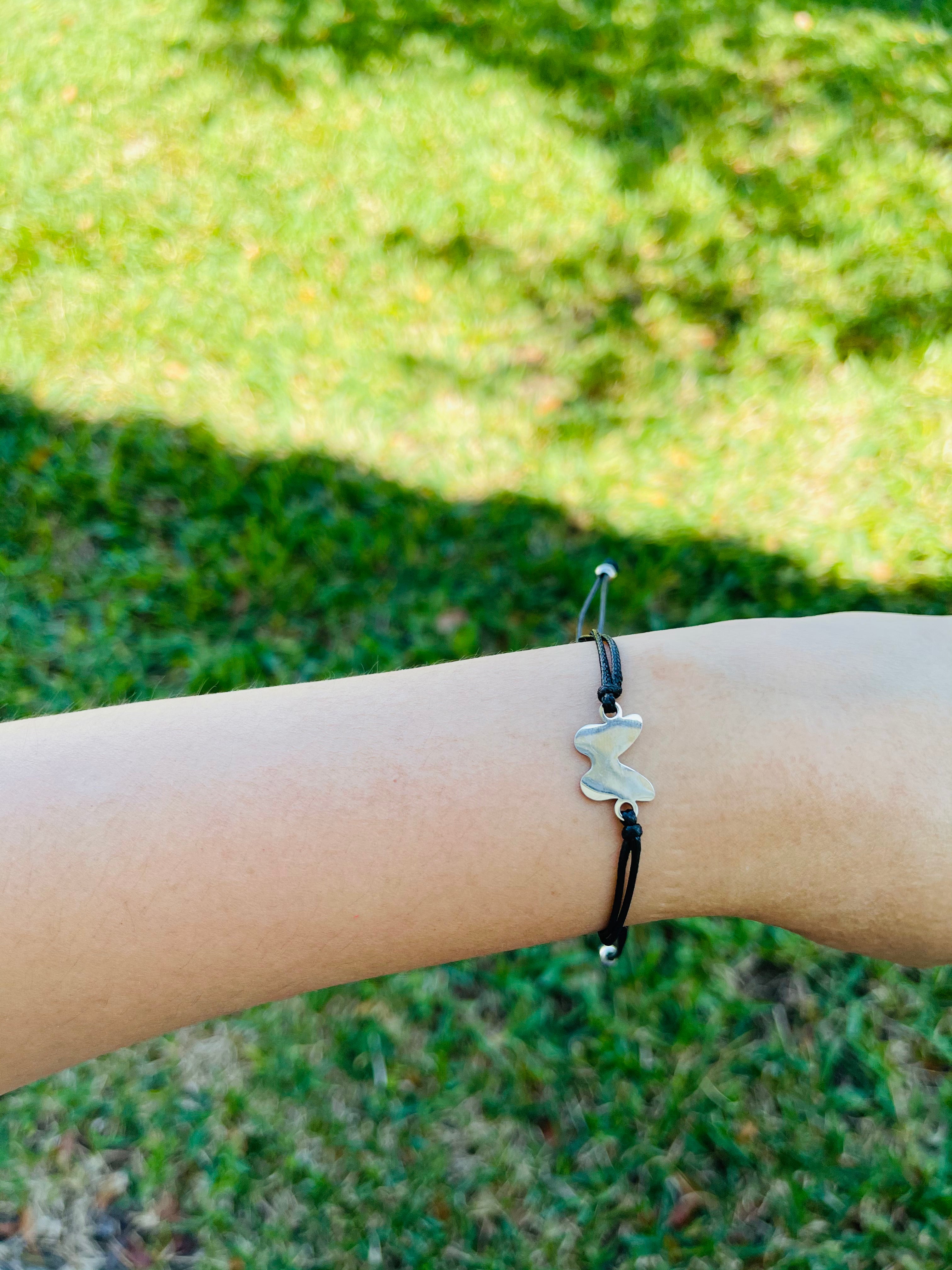 Stainless Steel Heart Butterfly Friendship Matching Bracelet