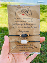 Load image into Gallery viewer, Lava Beads Friendship Matching bracelets
