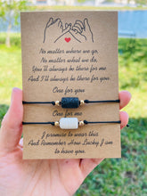 Load image into Gallery viewer, Lava Beads Friendship Matching bracelets
