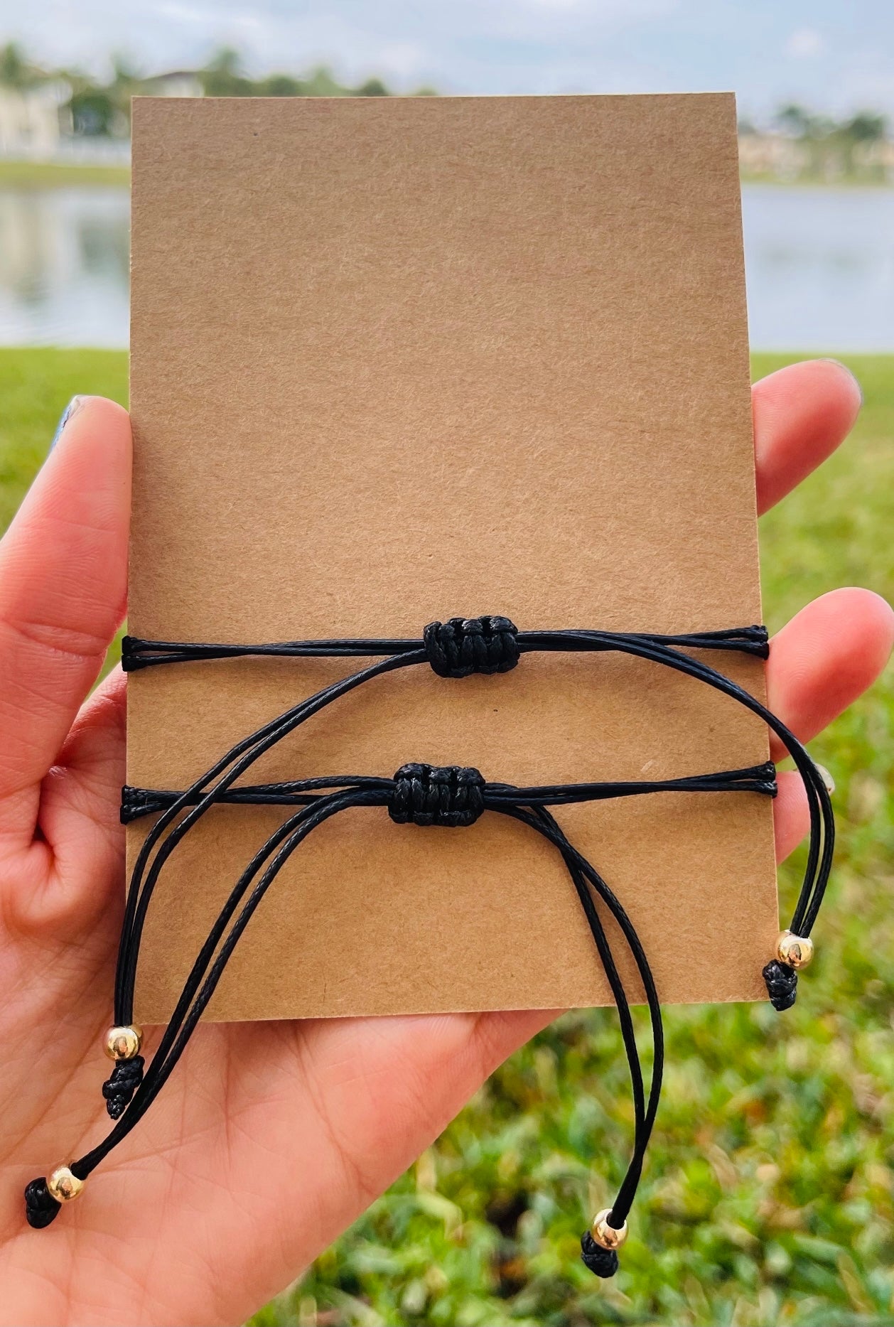 Sunflower friendship matching bracelets