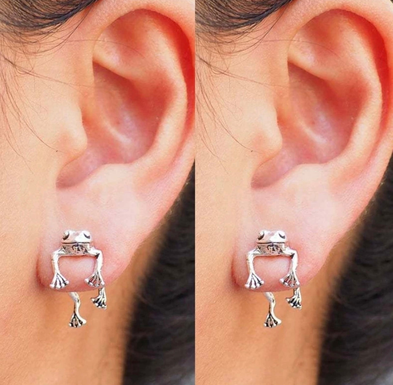 Cute Vintage Frog Fashion Earring for woman