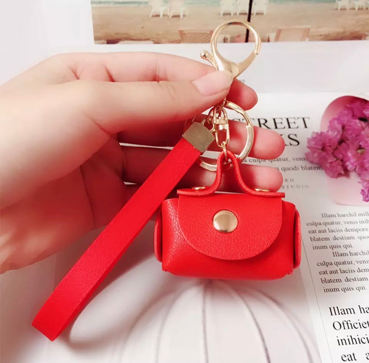Cute Mini Purse Fashion Creative Keychain for Coins or purse Accessories