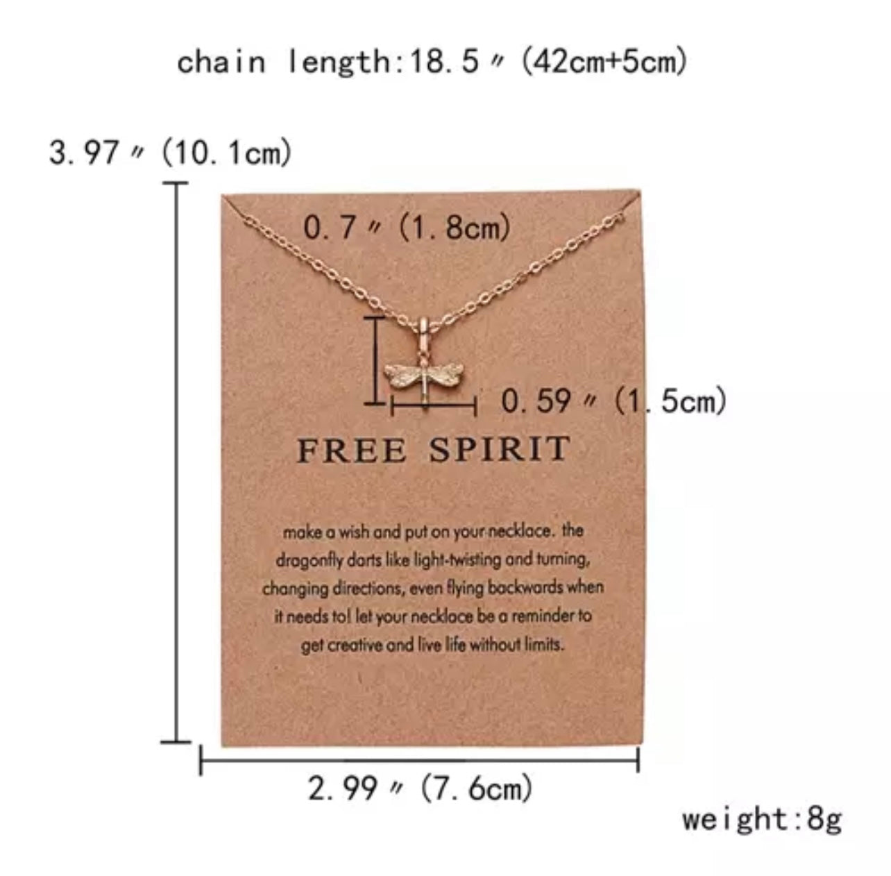 Cute Dragonfly  Necklace