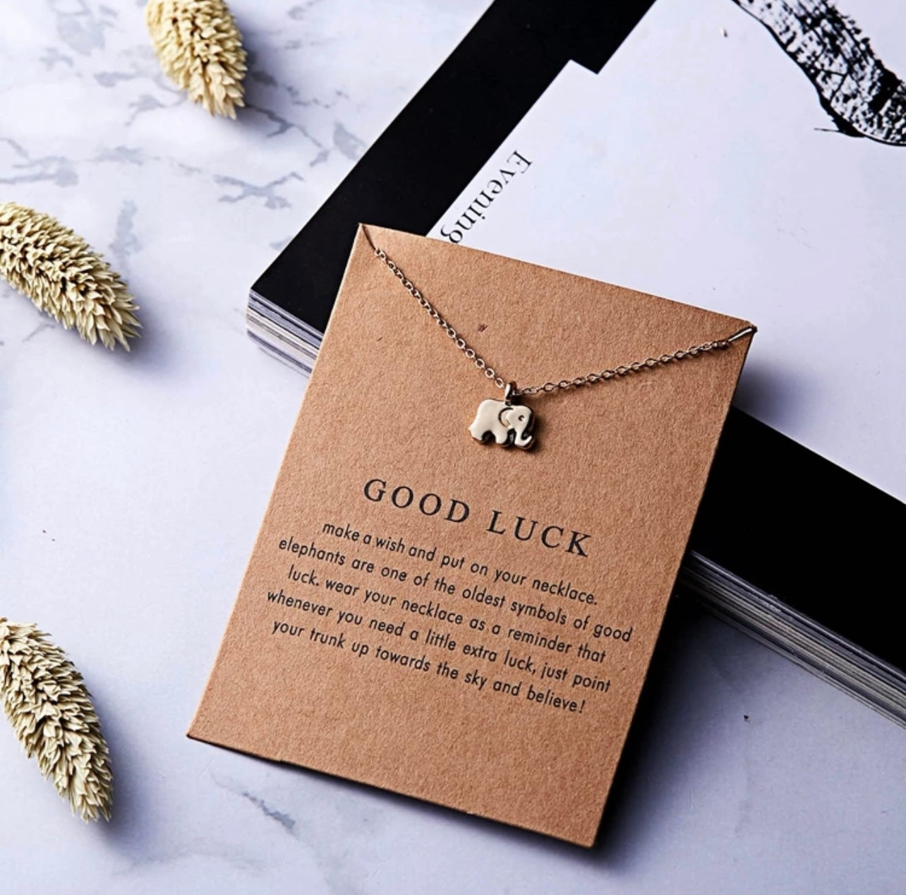 Lucky Elephant Necklace