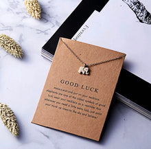 Load image into Gallery viewer, Lucky Elephant Necklace
