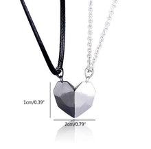 Load image into Gallery viewer, Heart Couples Magnet Necklaces For Him and Her
