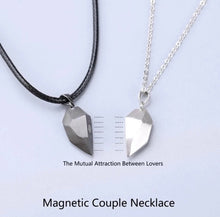 Load image into Gallery viewer, Heart Couples Magnet Necklaces For Him and Her
