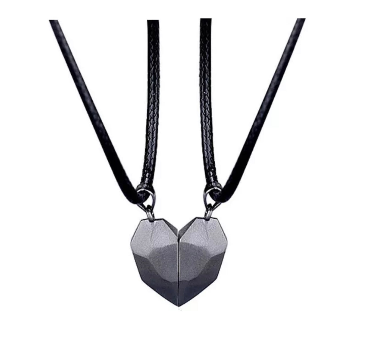 Heart Couples Magnet Necklaces For Him and Her