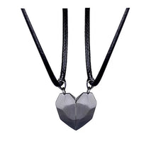 Load image into Gallery viewer, Heart Couples Magnet Necklaces For Him and Her
